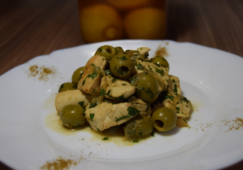 Maroccan Lemon & Olives Chicken