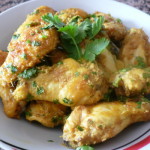 Satay chicken wings