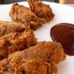 Super crunchy fried chicken wings